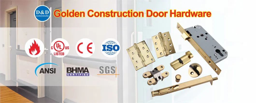 Stainless Steel 304 Pb Fire Rated Door Furniture Building Hardware Construction Door Ironmongery Lock Hinge Hardware Interior Commercial Door Accessories